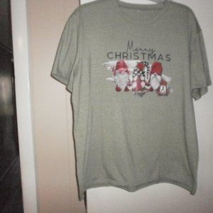Gnome Christmas Tee woman's3X